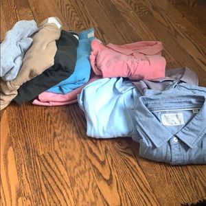 5 Linksoul sweaters + 4 Linksoul button ups